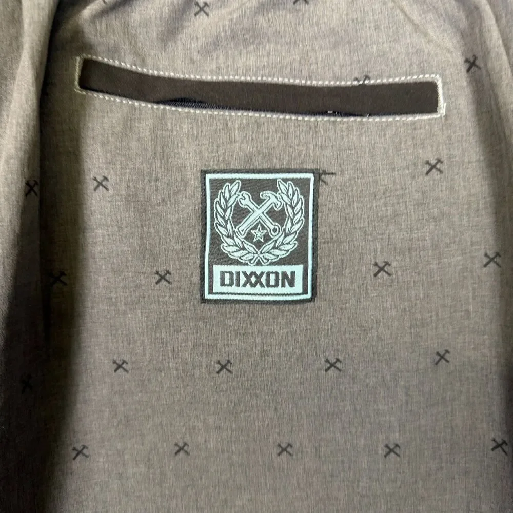 Dixxon Men's Board Shorts XL Gray Crossed Hammers Print Hybrid Unlinded
